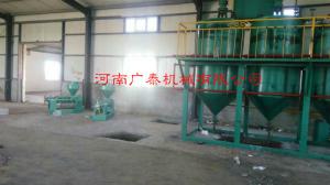 新疆塔城倪總榨油、精煉設(shè)備安裝